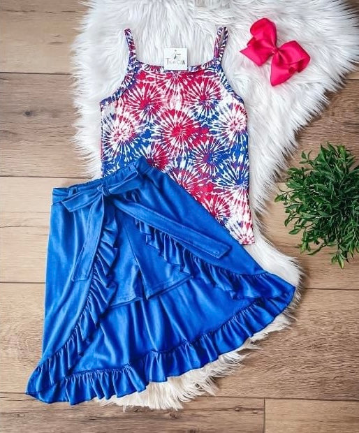 Americana Tie Dye Set