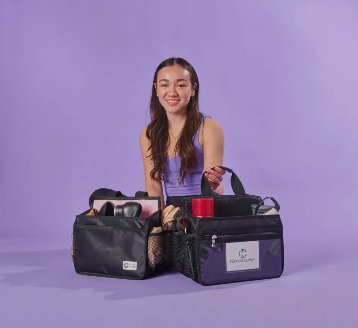 Tidy tote with pockets