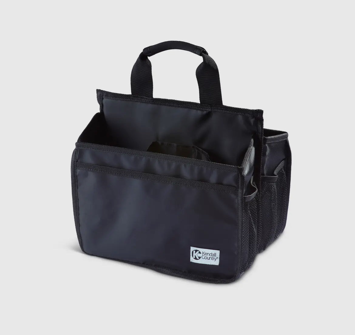 Tidy tote with pockets