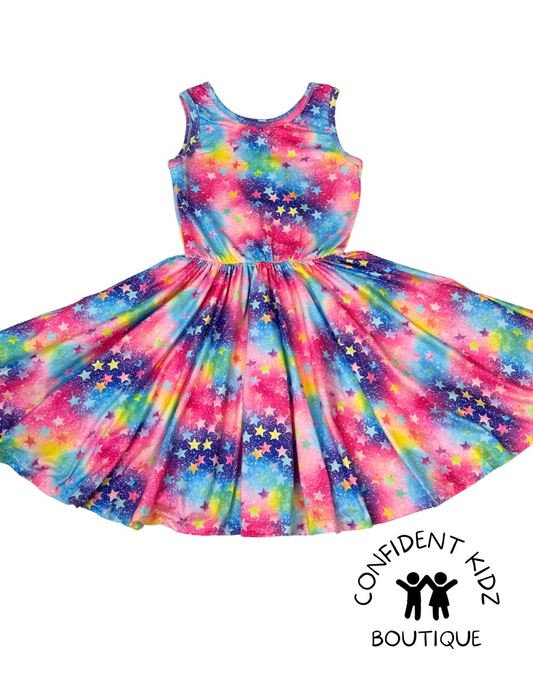 Starburst Tank Dress