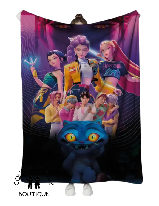 K - P 0 P Blanket soft fleece