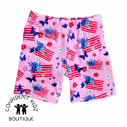 USA Pink Kick Shorts