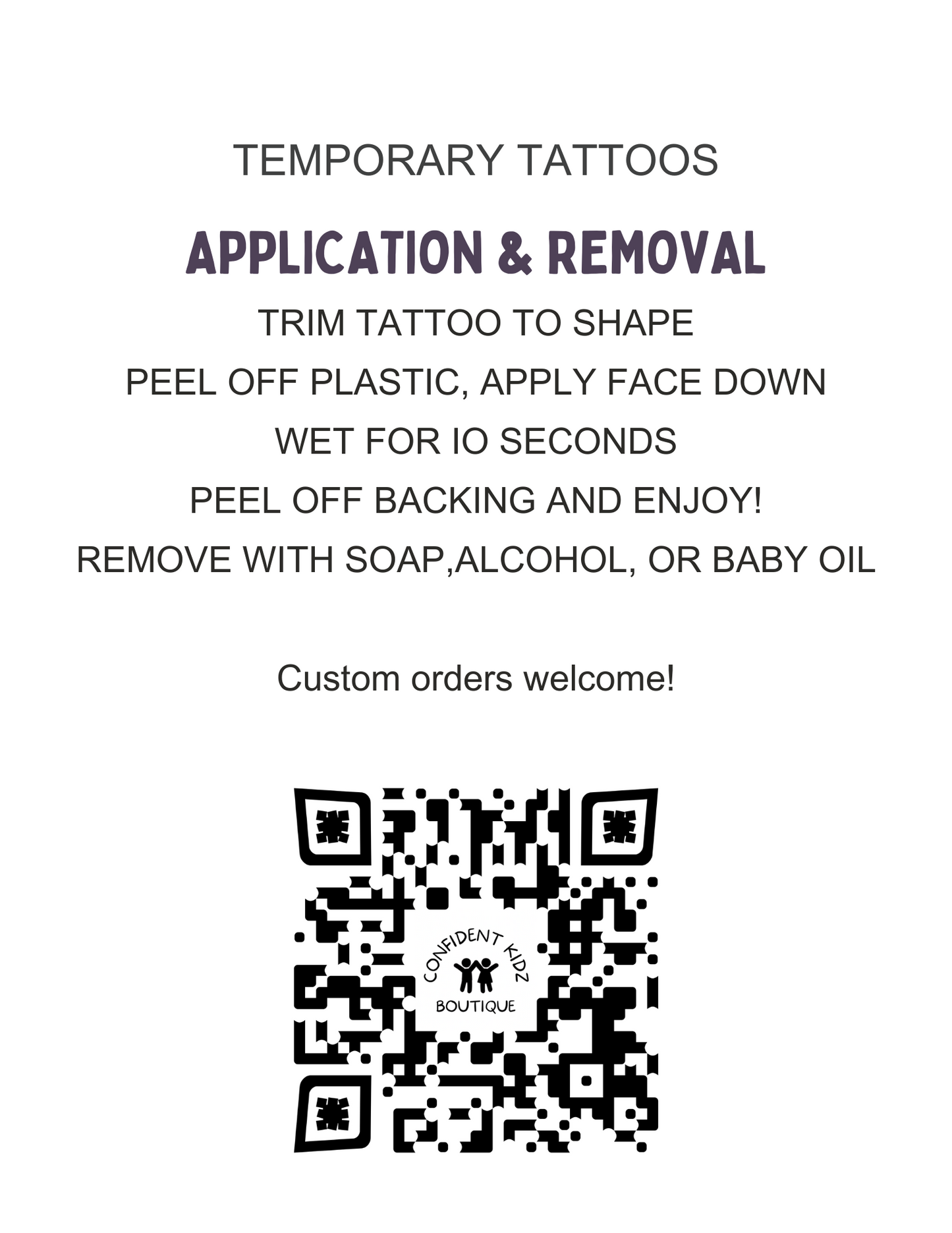 Tattoo eye blacks