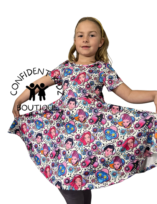 K - P 0 P floral Dress