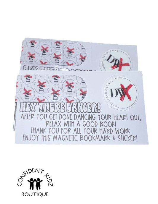 DanceWorX Magnetic Bookmarks and sticker