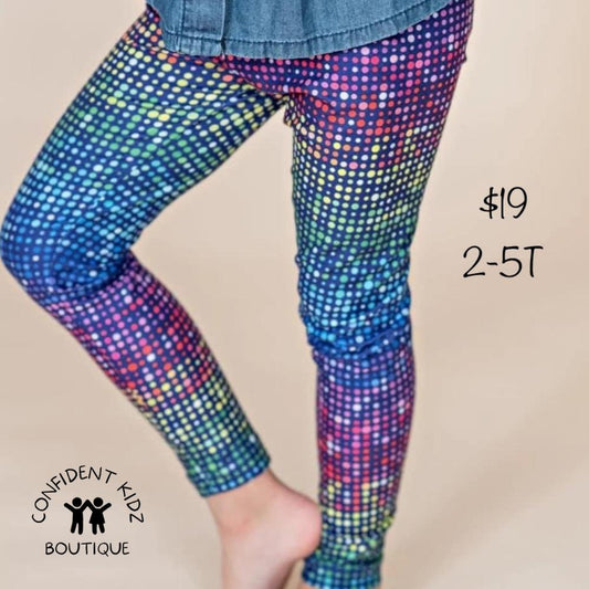 Disco Casual Cloud Soft Yoga Band Leggings