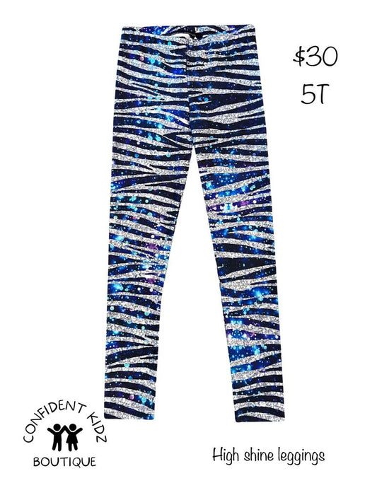 Zebra High Shine Leggings