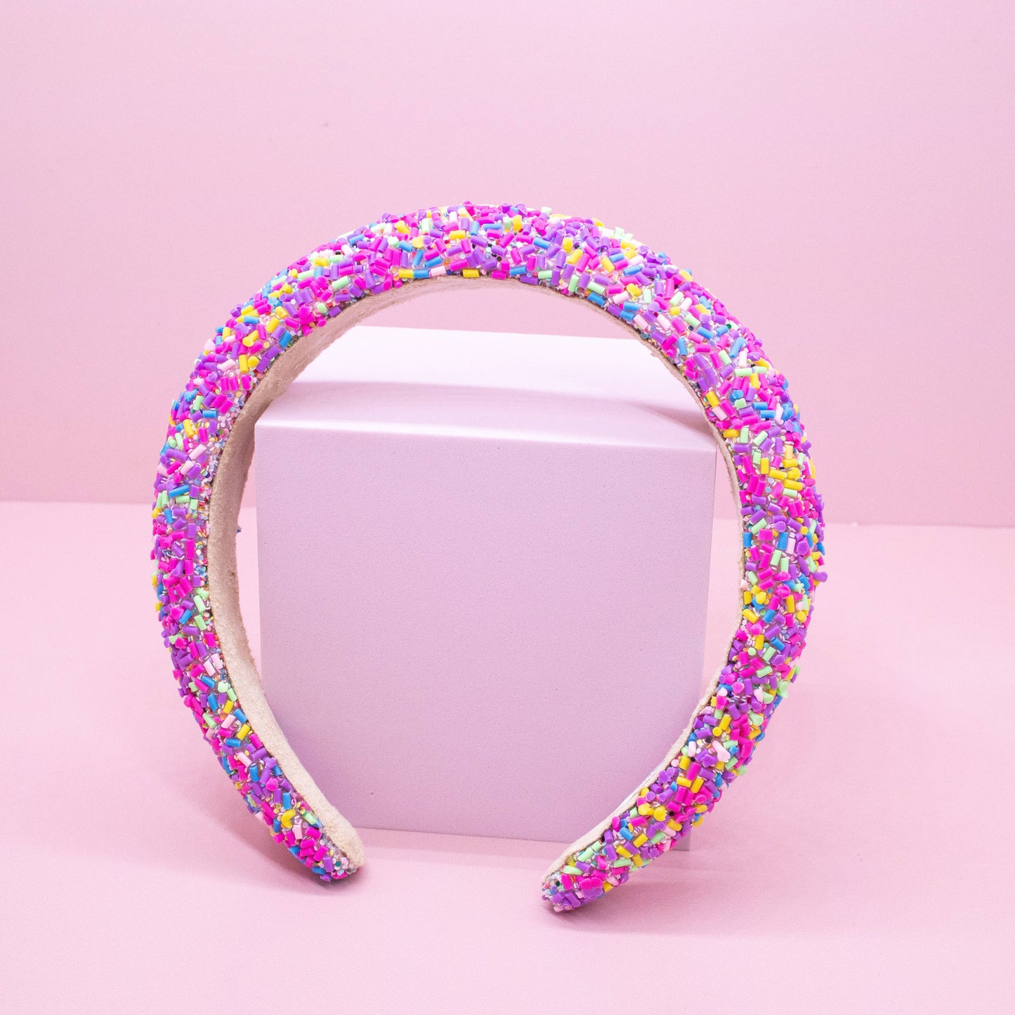 Padded Sprinkles Headband - Confetti Hair Band