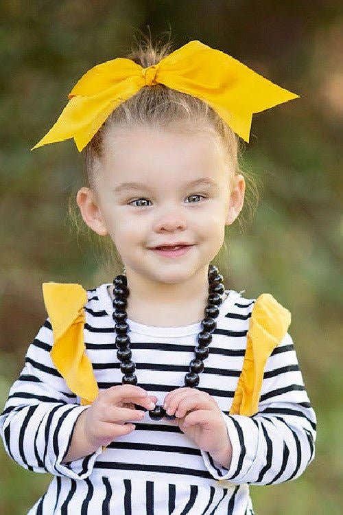 6” Cheer Bow - Alligator Clip