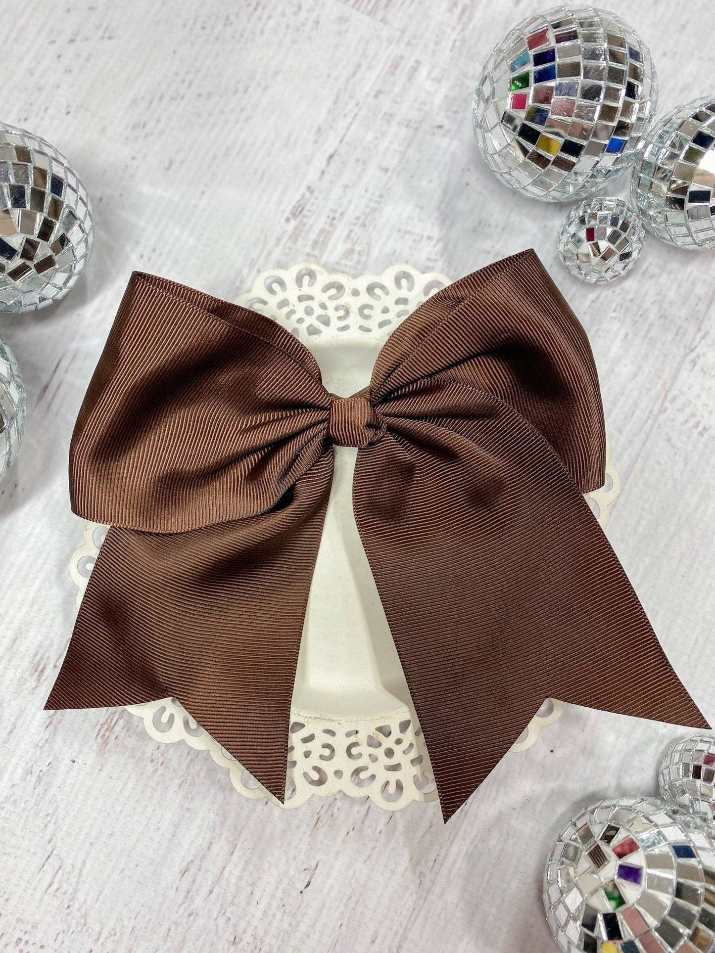 6” Cheer Bow - Alligator Clip