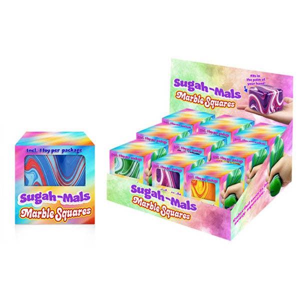 Sugah-Mals™ Marble Sugar Cube Squishy