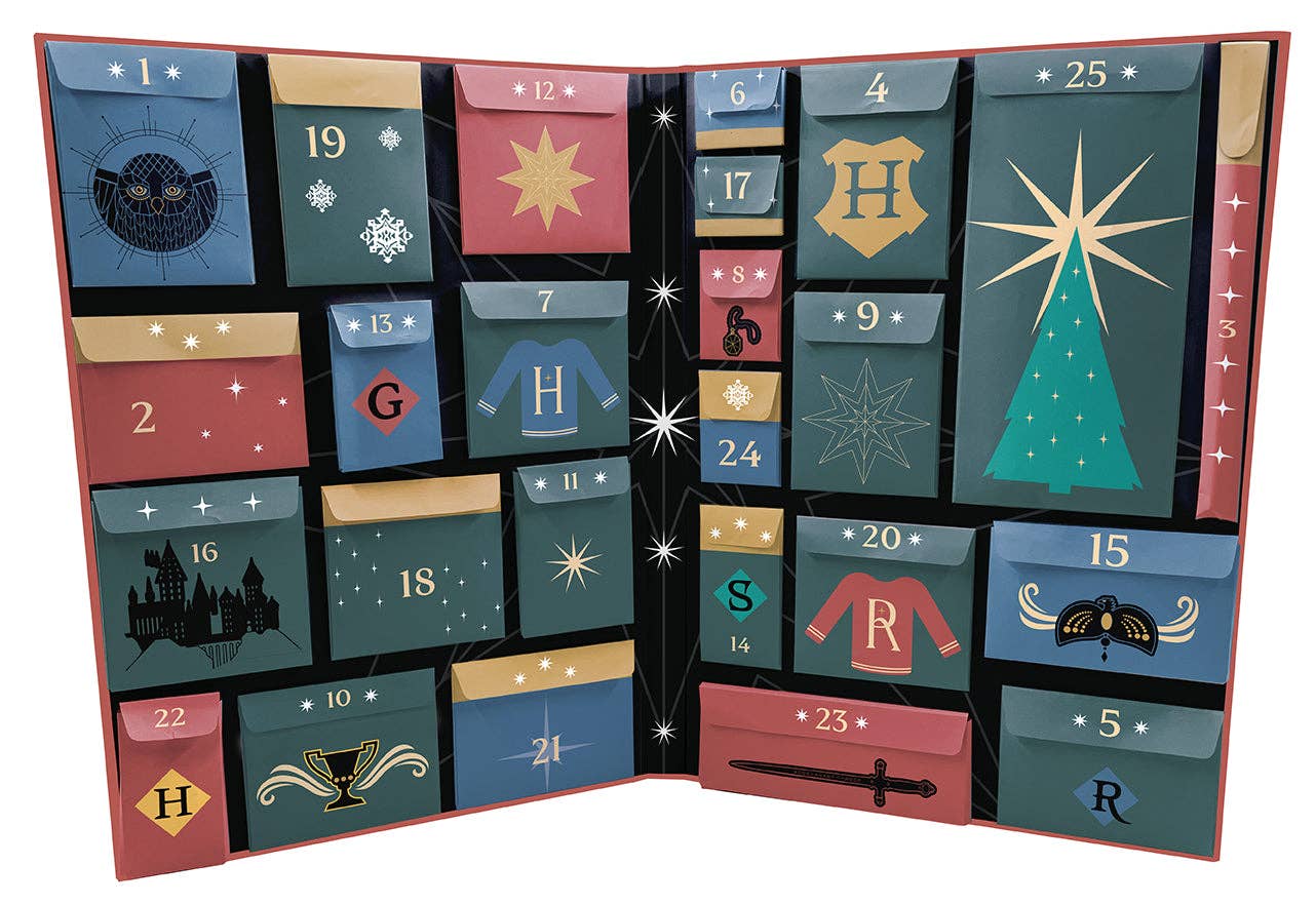 Harry Potter Official Advent Calendar Hogwarts Seasonal 2024