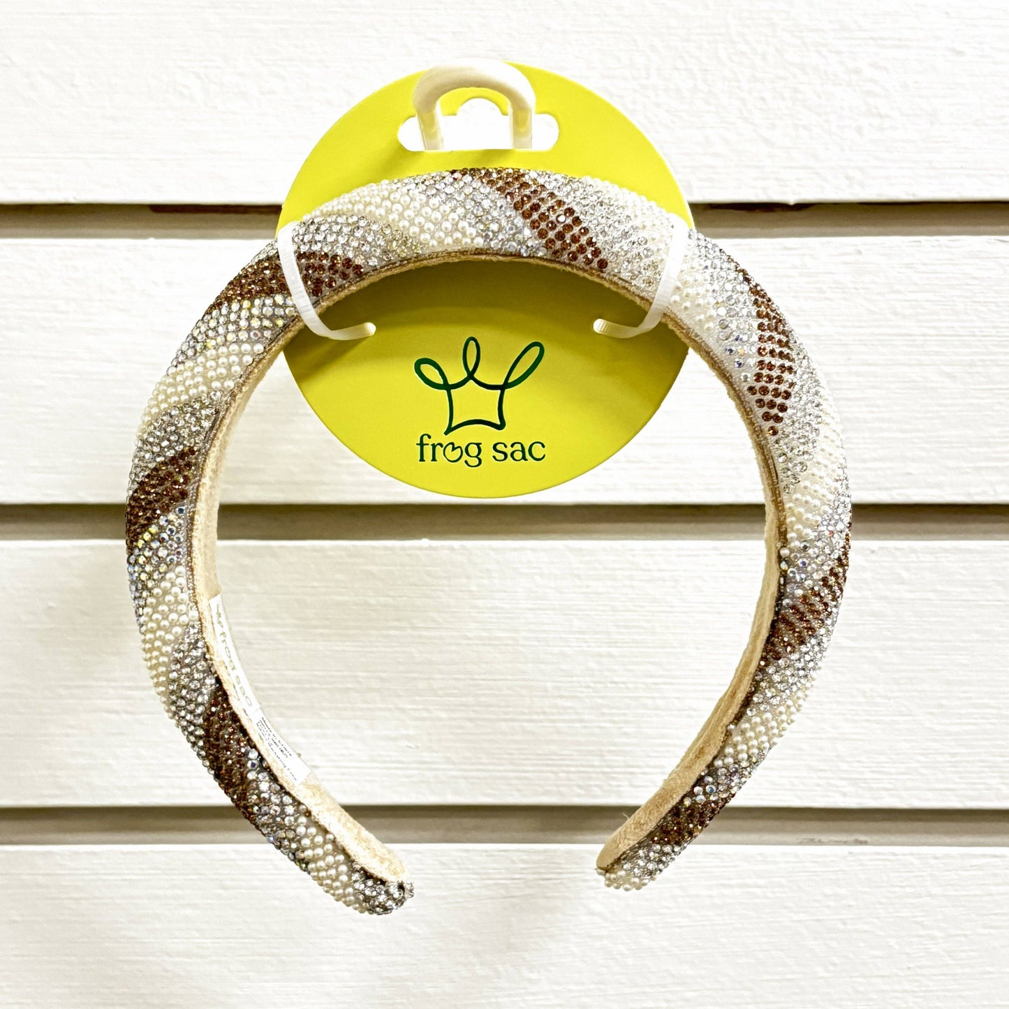Rhinestone Headband - Padded Beaded Hair Band