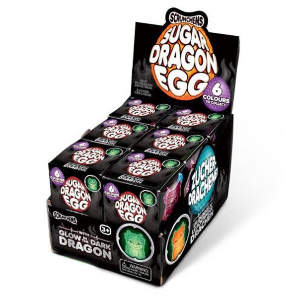 Scrunchems® Sugar Dragon Egg Squishy Fidget Toy (1pc)