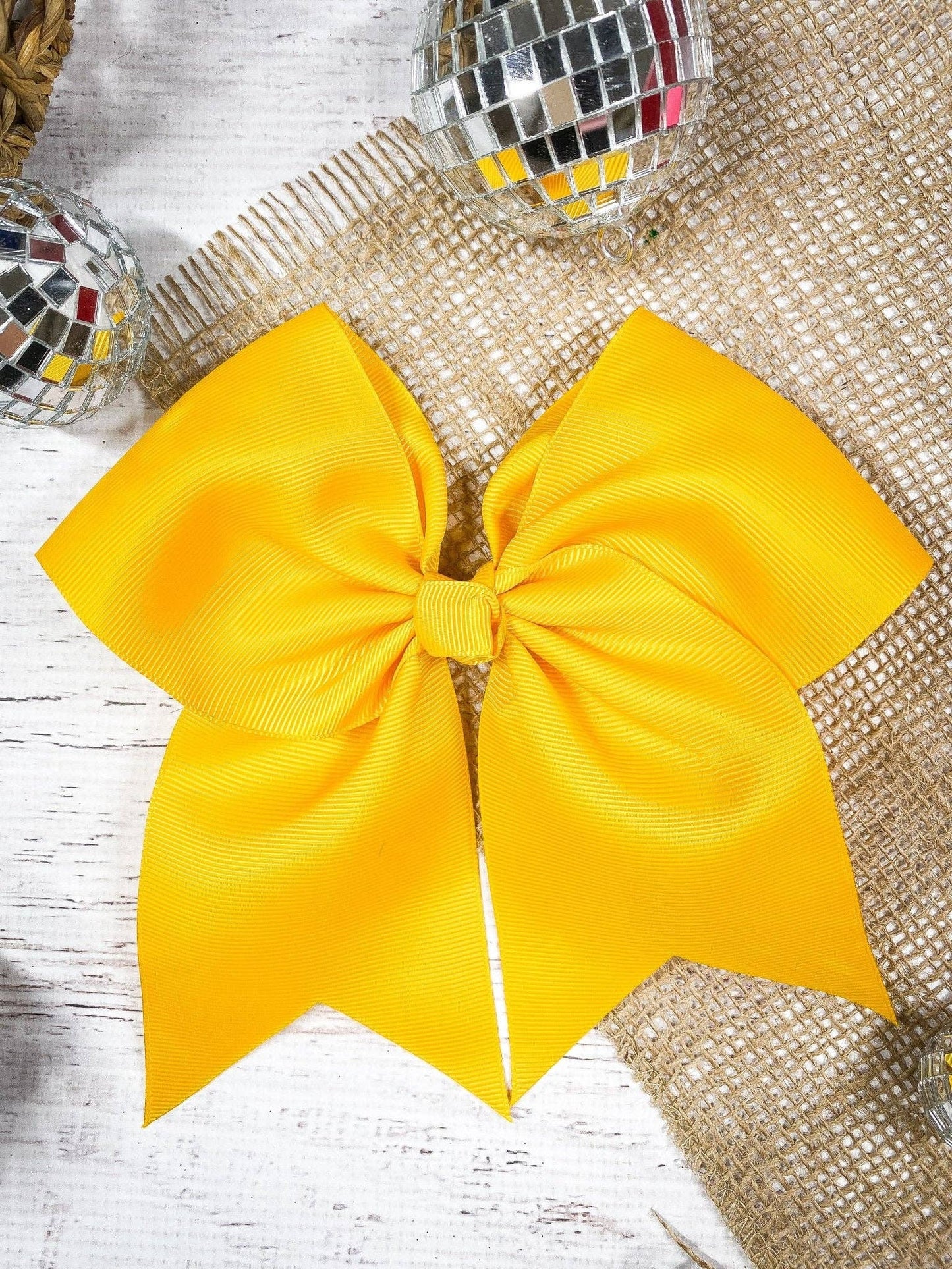 6” Cheer Bow - Alligator Clip
