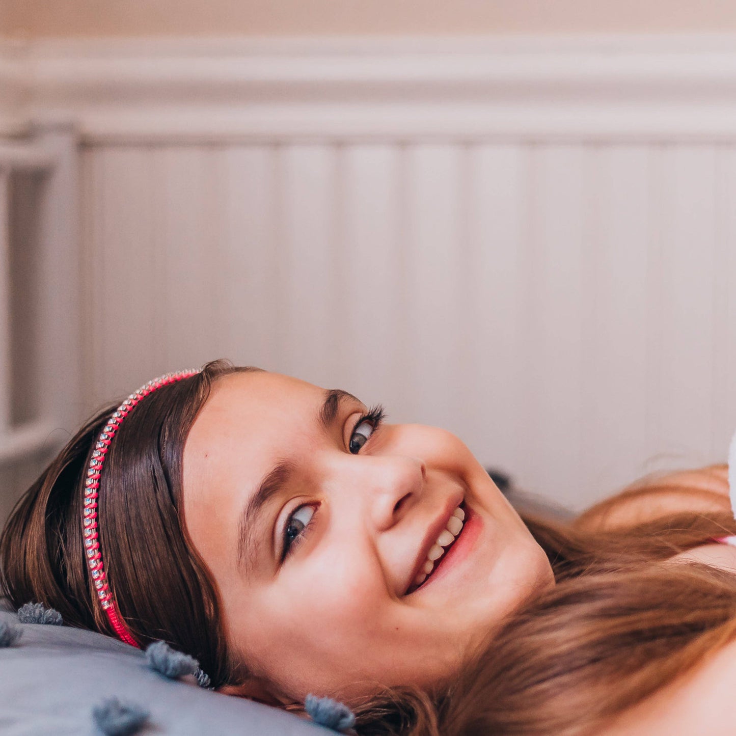 Thin Rhinestone Headbands for Kids Girls
