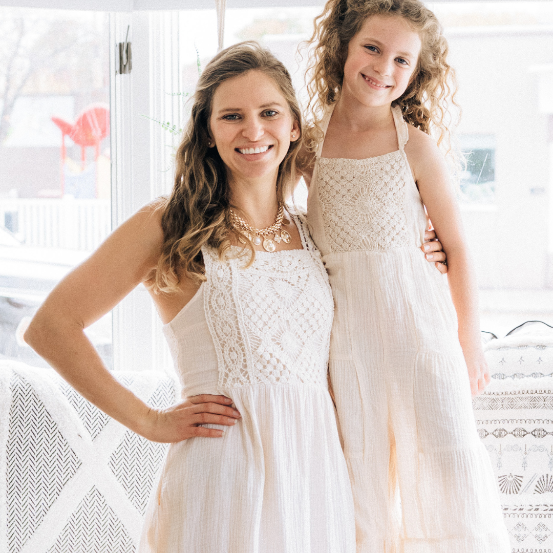 Soft White Crochet Jumpsuit - Child