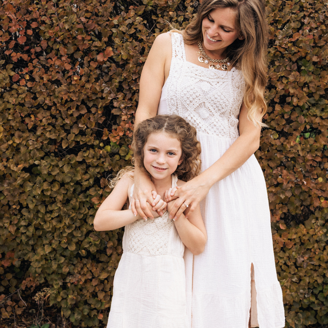 Soft White Crochet Jumpsuit - Child