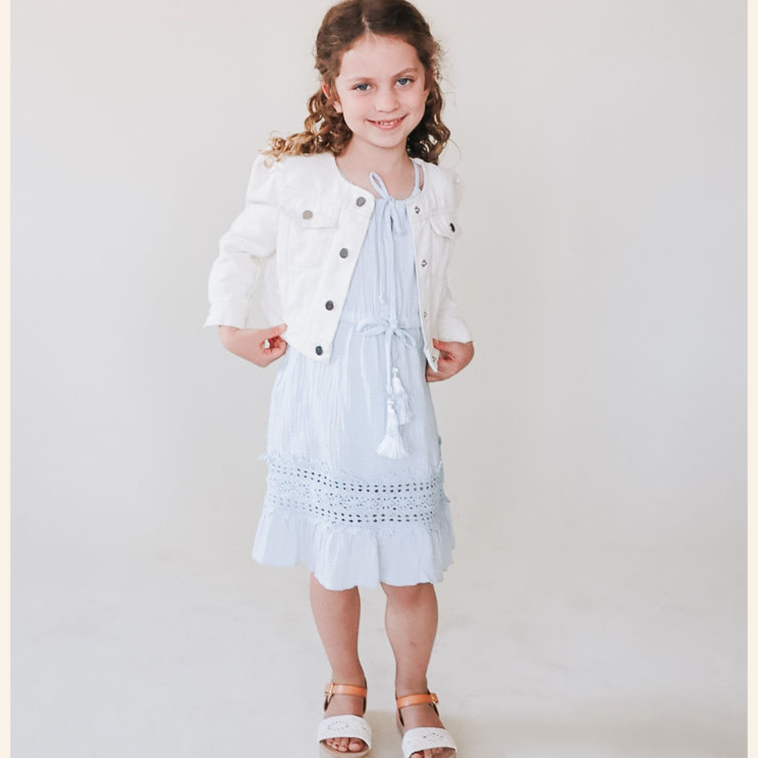 Lace Cutout Mommy & Me Dress - Child