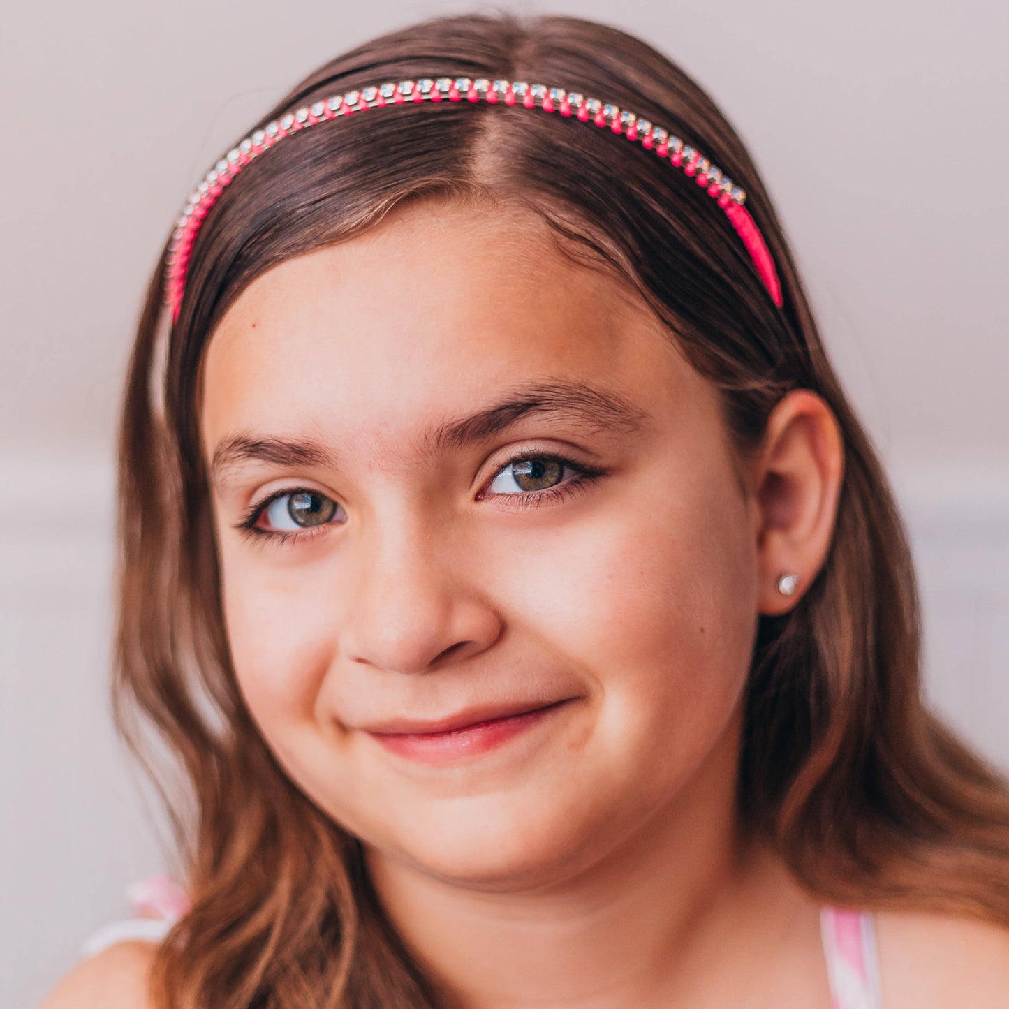 Thin Rhinestone Headbands for Kids Girls