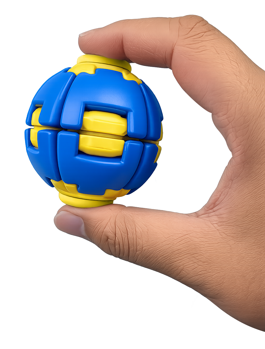 Power Spin Squeeze Fidget Ball