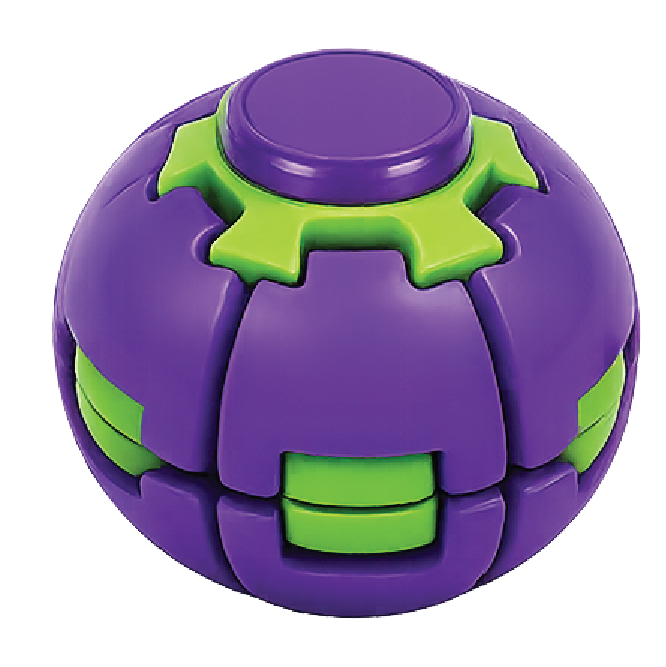 Power Spin Squeeze Fidget Ball