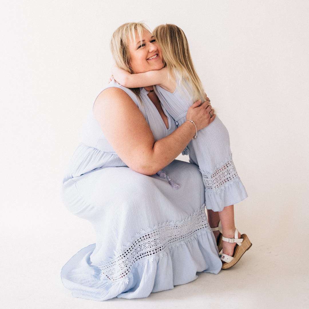 Lace Cutout Mommy & Me Dress - Child