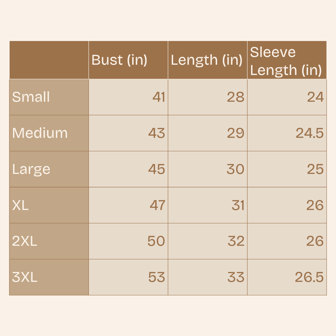 Lightweight Rust Flannel - Adult