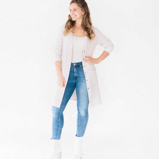 Button Down Cardigan- Women