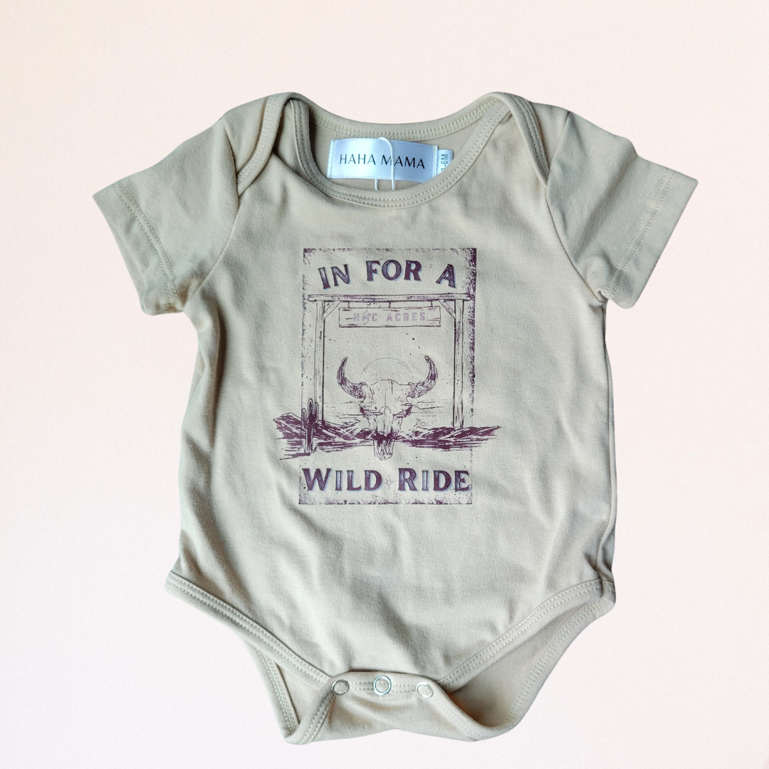 In For a Wild Ride Onesie - Infant